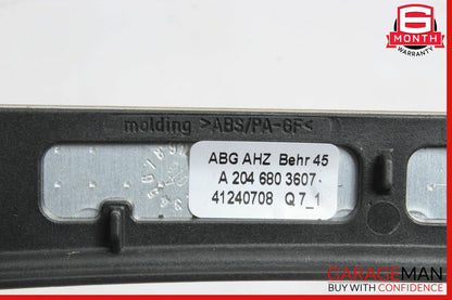 08-11 Mercedes W204 C350 Climate Control Surround Trim Cover Panel 2046803607