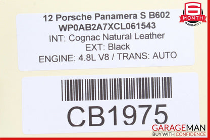 10-16 Porsche Panamera 970 Front Right Side Seat Belt Seatbelt Retractor OEM
