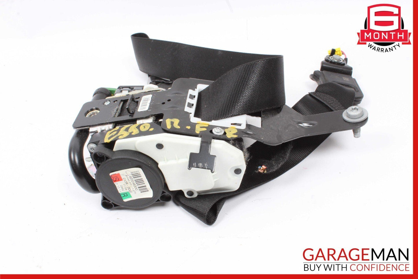 10-13 Mercedes W212 E550 E350 Front Right Seat Belt Seatbelt Retractor Black OEM