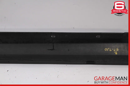 08-14 Mercedes W204 C300 Base Left Side Rocker Skirt Molding Panel Cover Black