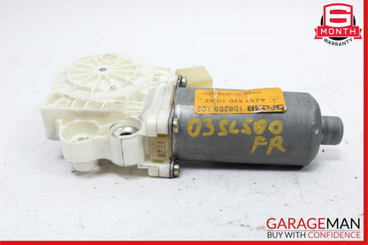 03-12 Mercedes R230 SL500 SL65 Front Right Side Door Window Regulator Motor Unit