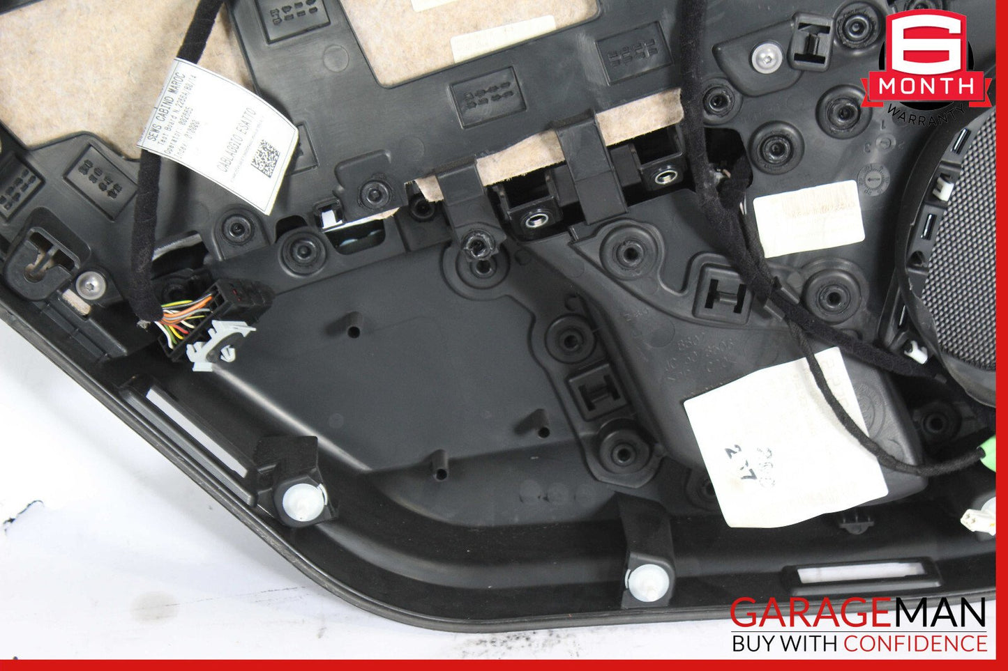 17-19 Alfa Romeo Giulia Rear Right Side Interior Door Panel Cover Trim Assembly