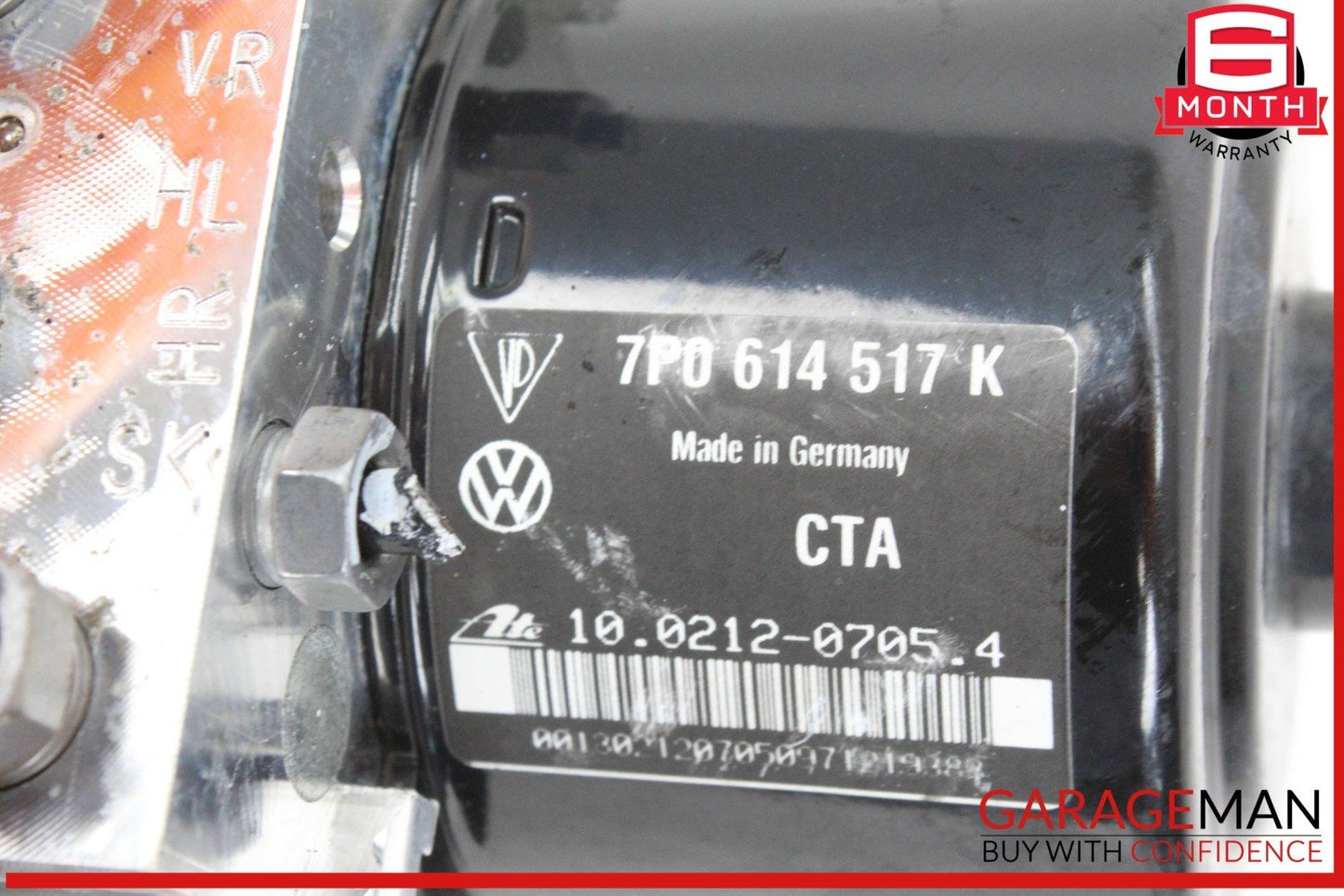 11-18 Porsche Cayenne 958 Anti Lock Brake ABS Pump Module Unit 7P0614517K OEM