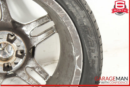 03-12 Mercedes R230 SL550 SL65 AMG Rear Wheel Tire Rim 9.5Jx18H2 ET33 OEM