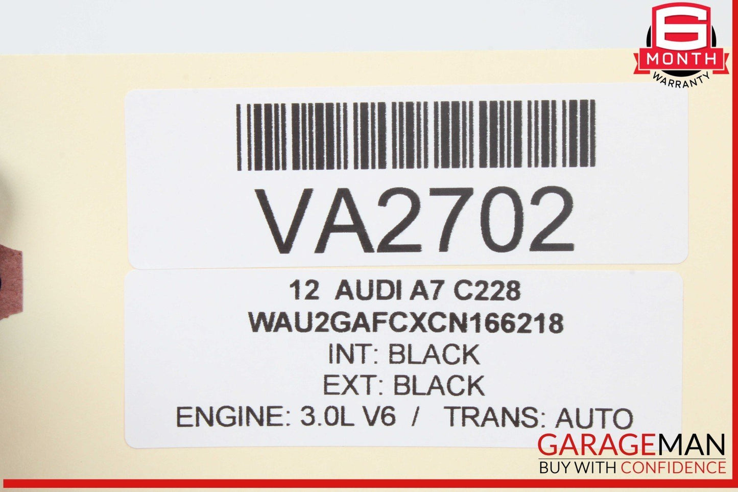 12-18 Audi A7 A6 Headlight Head Light Fog Light Control Switch 4G0941531AN OEM