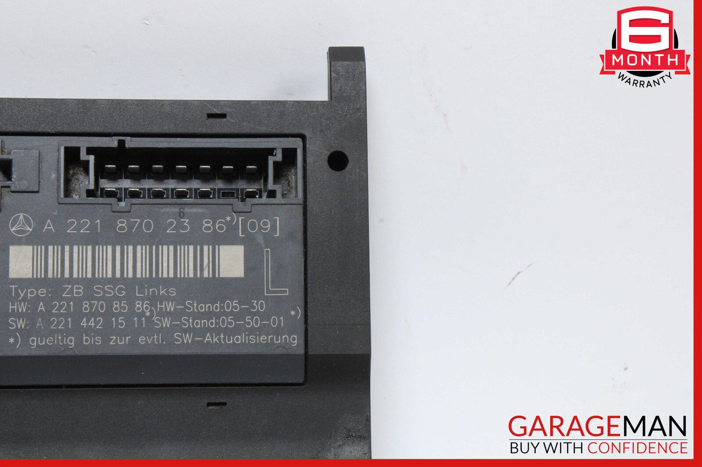 07-13 Mercedes W221 S550 S63 Front Left Driver Side Under Seat Control Unit OEM