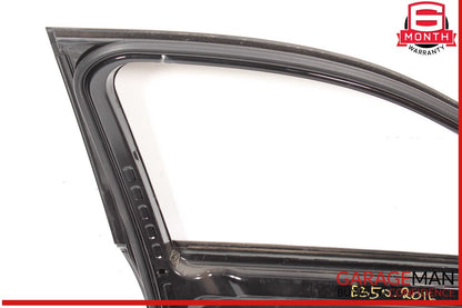 10-16 Mercedes W212 E350 E63 AMG Front Left Side Exterior Door Shell OEM
