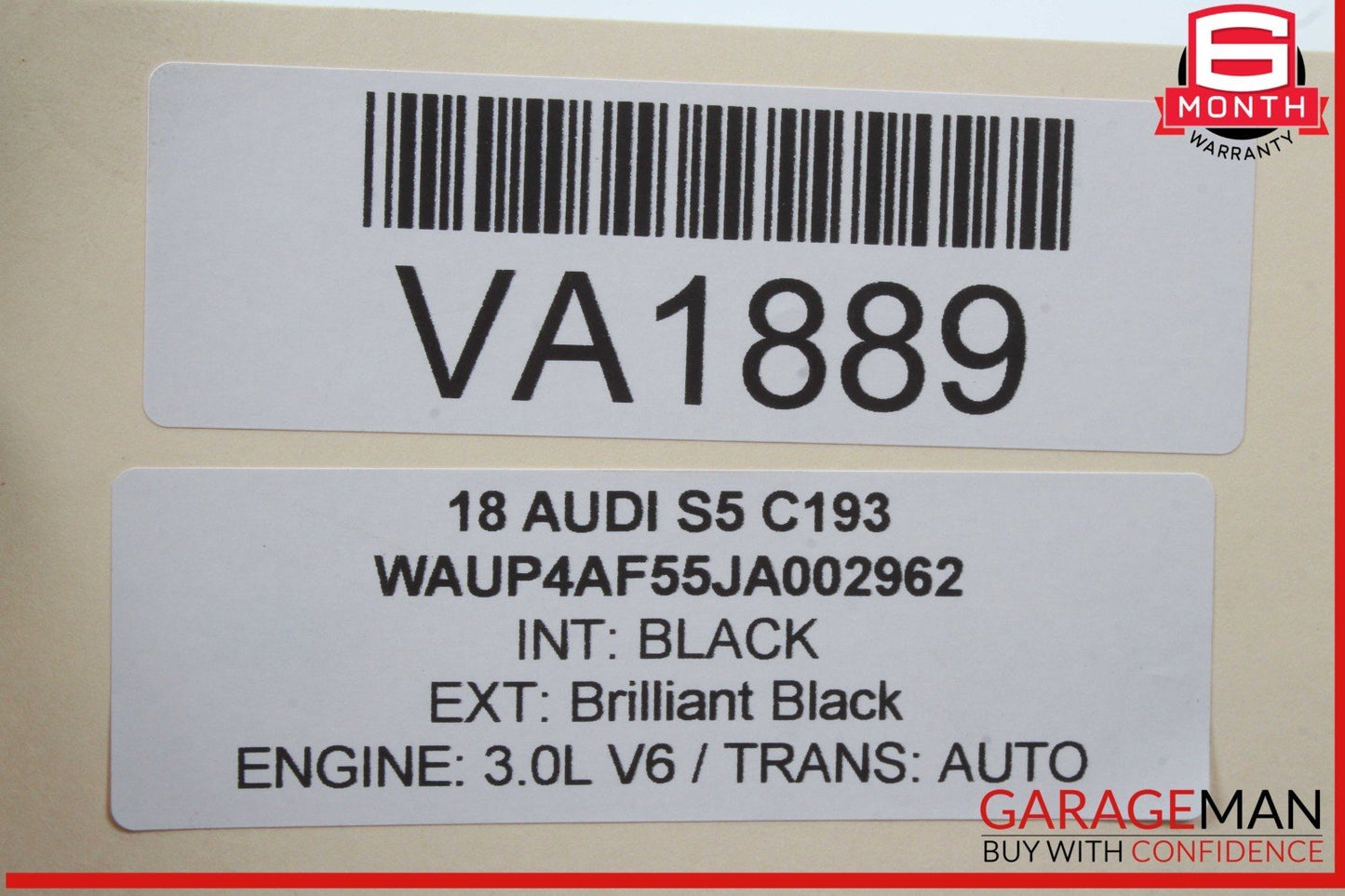 18-24 Audi S5 RS5 Engine Motor Throttle Body 06M133062J OEM