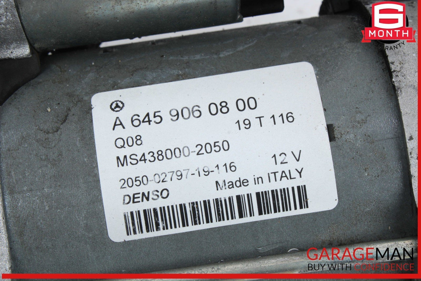 14-18 Mercedes X156 GLA250 Engine Starter Motor 6459060800 OEM