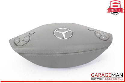 10-14 Mercedes W221 S550 CL550 Steering Wheel Airbag Air Bag Gray OEM