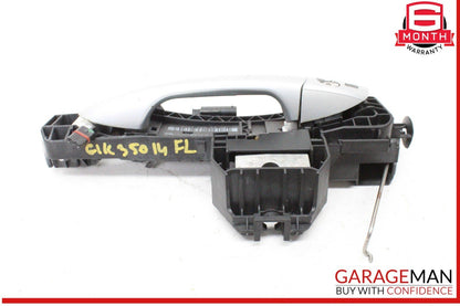 10-15 Mercedes X204 GLK350 4MATIC Front Left Side Exterior Door Handle Silver