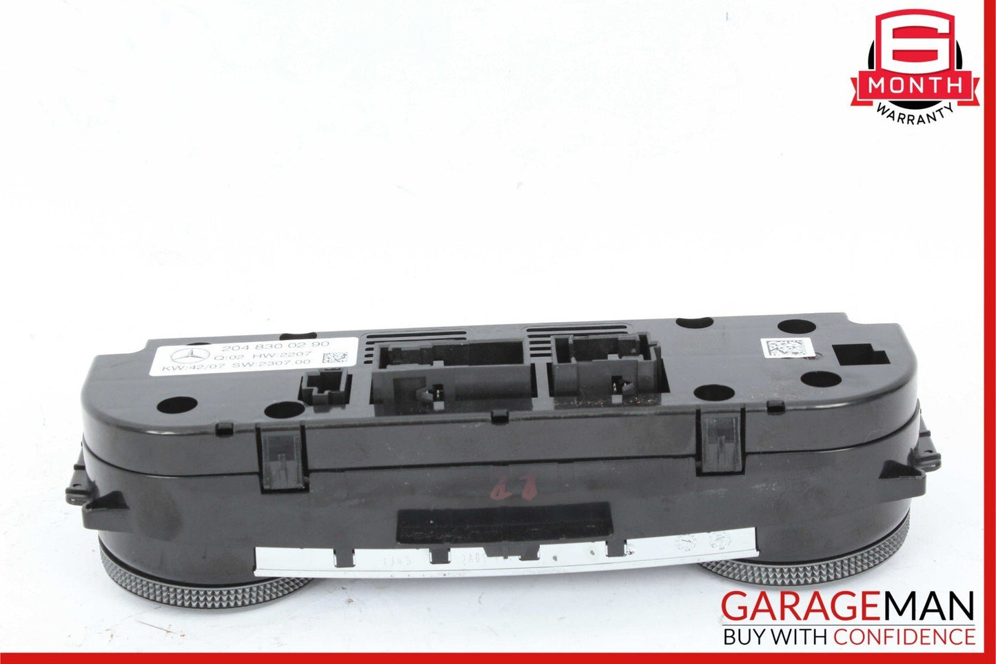 08-11 Mercedes W204 C300 AC A/C Climate Control Switch Module 2048300290 OEM