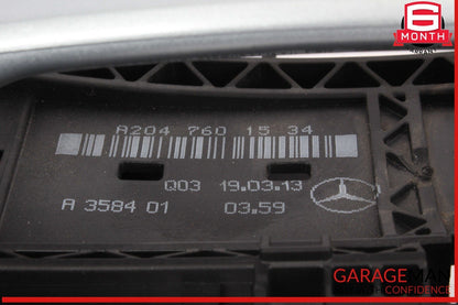 12-14 Mercedes W204 C350 Front Left Side Exterior Door Handle Keyless Go OEM
