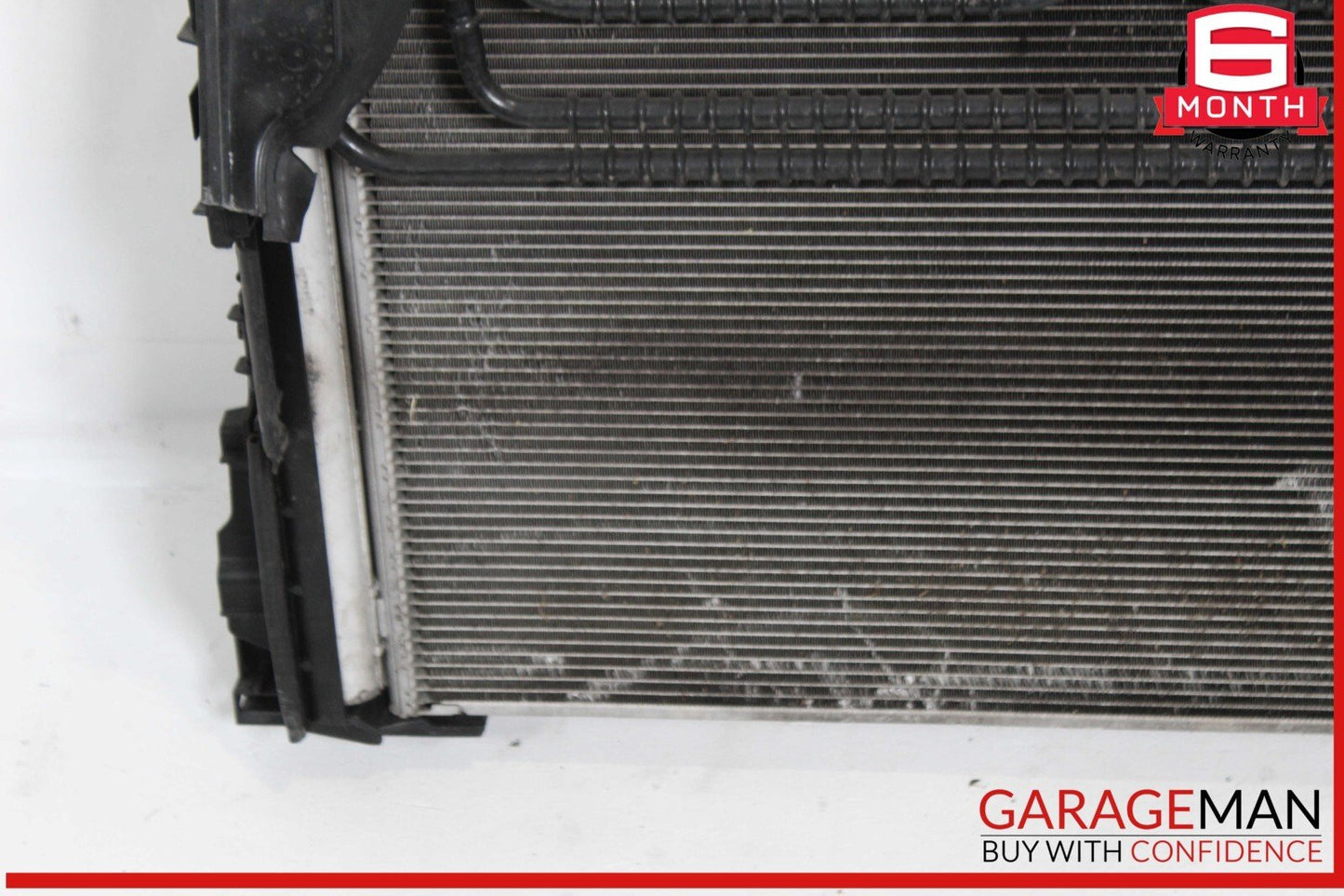 12-15 Mercedes W204 C250 M271 Engine Cooling Radiator AC Air A/C Condenser OEM