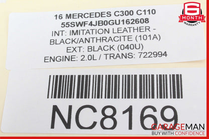 15-21 Mercedes W205 C300 C43 AMG Front Right Upper Radiator Mount Bracket OEM