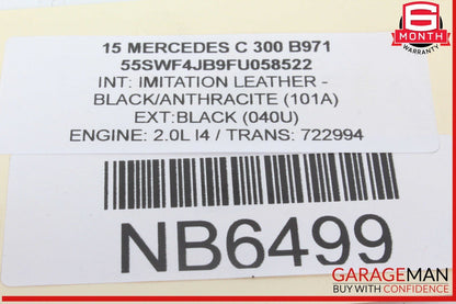 15-18 Mercedes W205 C300 C400 Ignition Switch Module OEM