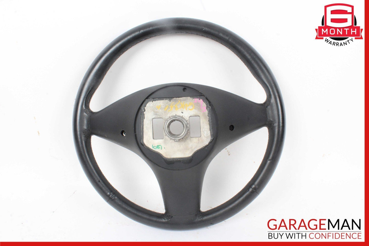 08-12 Mercedes X204 GLK350 C300 3 Spoke Steering Wheel Leather 2044603203 OEM