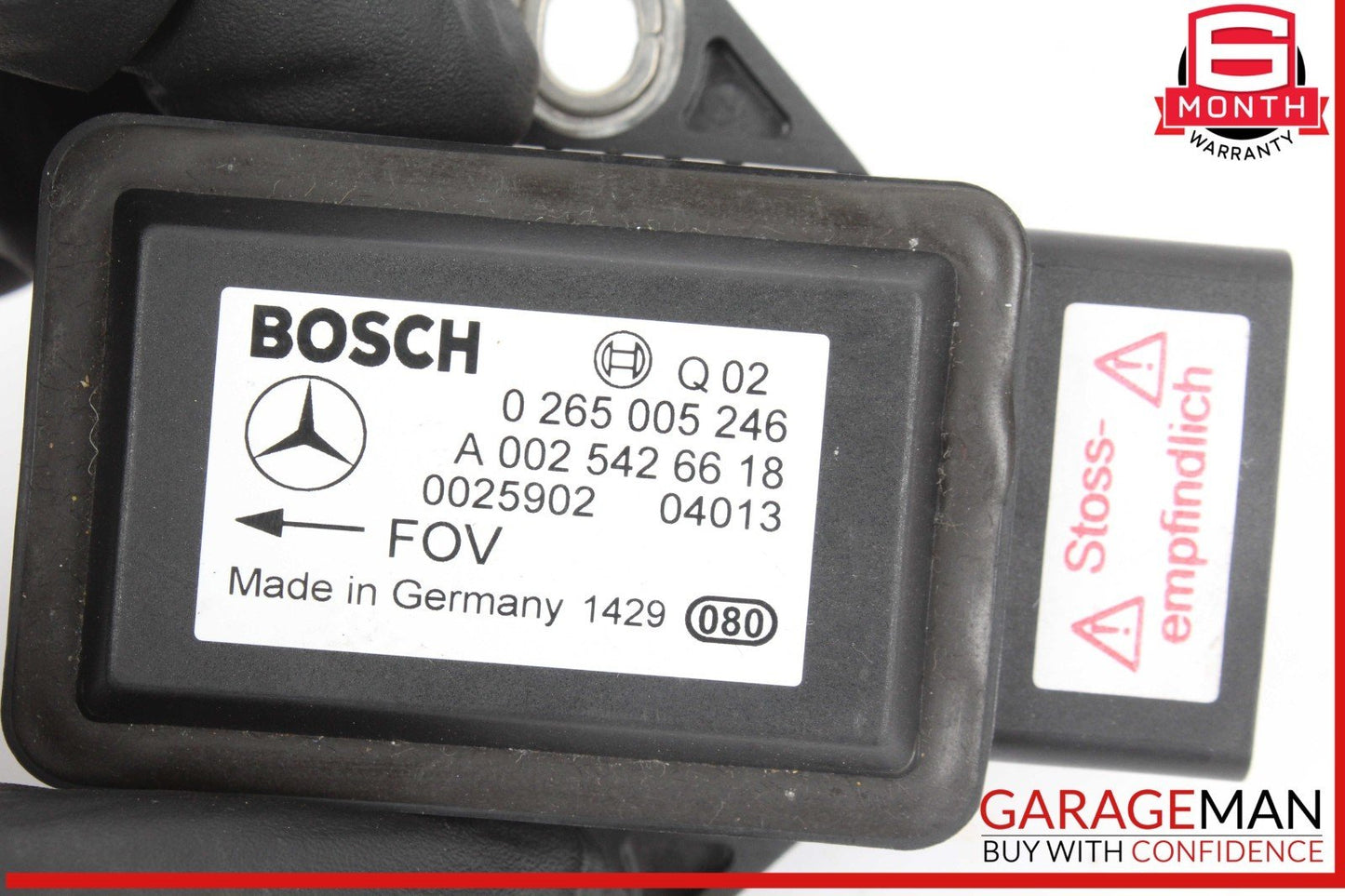 03-11 Mercedes R230 SL500 CLS350 Yaw Turn Rate Acceleration Sensor 0025426618