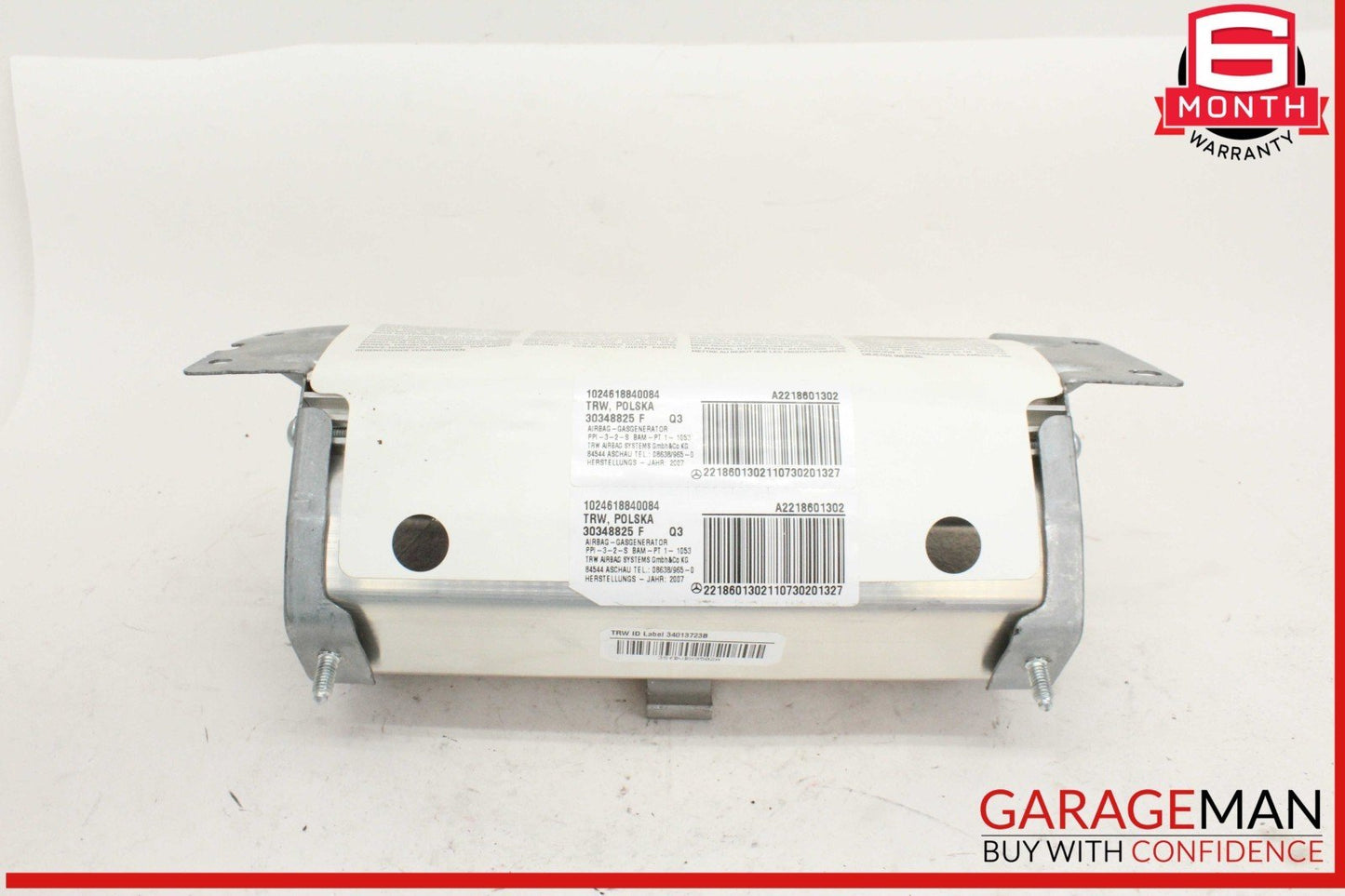 07-14 Mercedes W216 CL550 Front Right Side Dash Dashboard Airbag Air Bag OEM