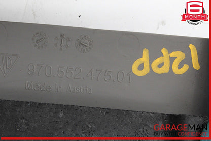 10-16 Porsche Panamera 970 Steering Column Cover Trim Gray 97055247501 OEM