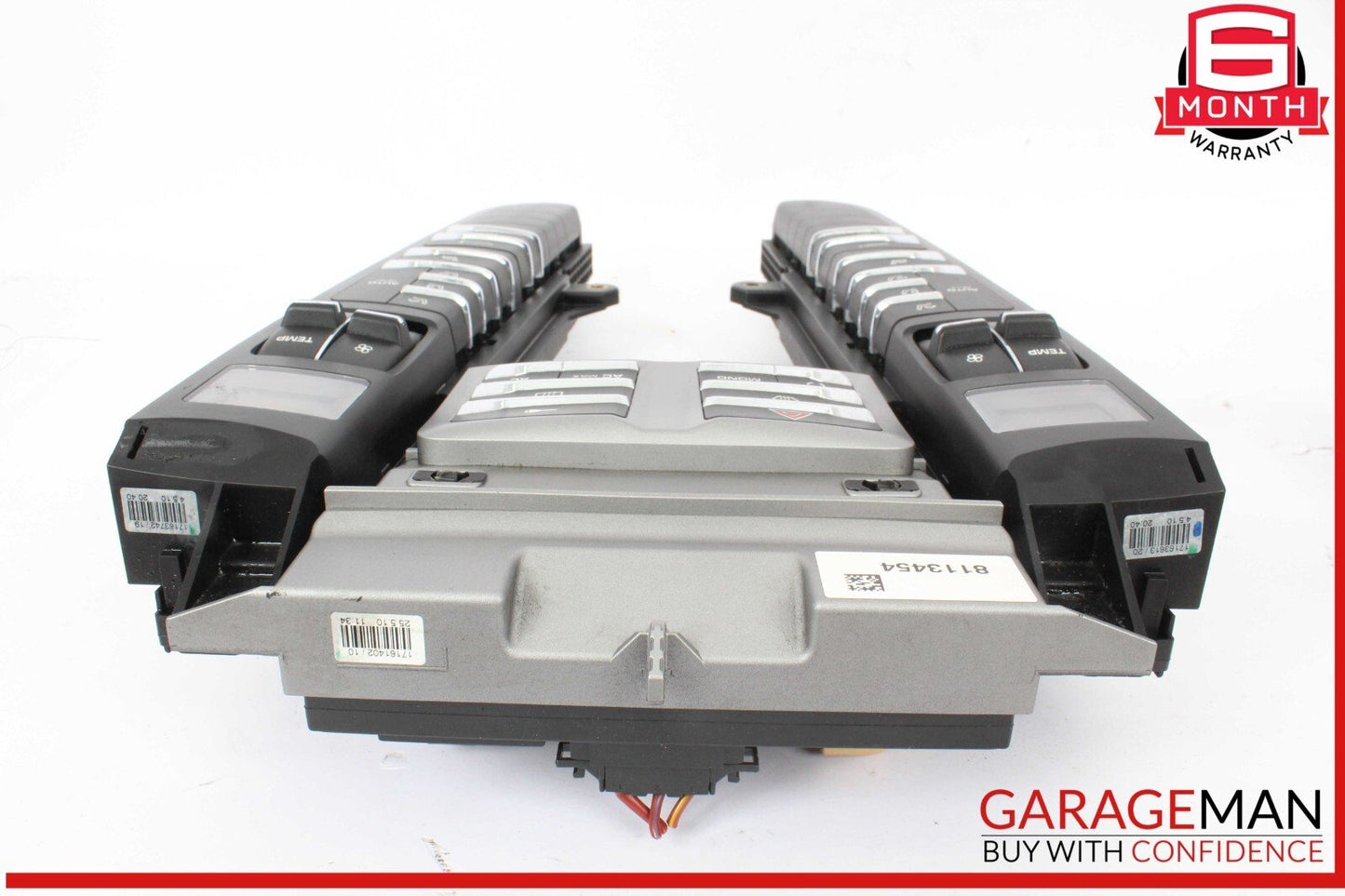 10-16 Porsche Panamera 970 AC A/C Climate Control Heater Switches 97065330309