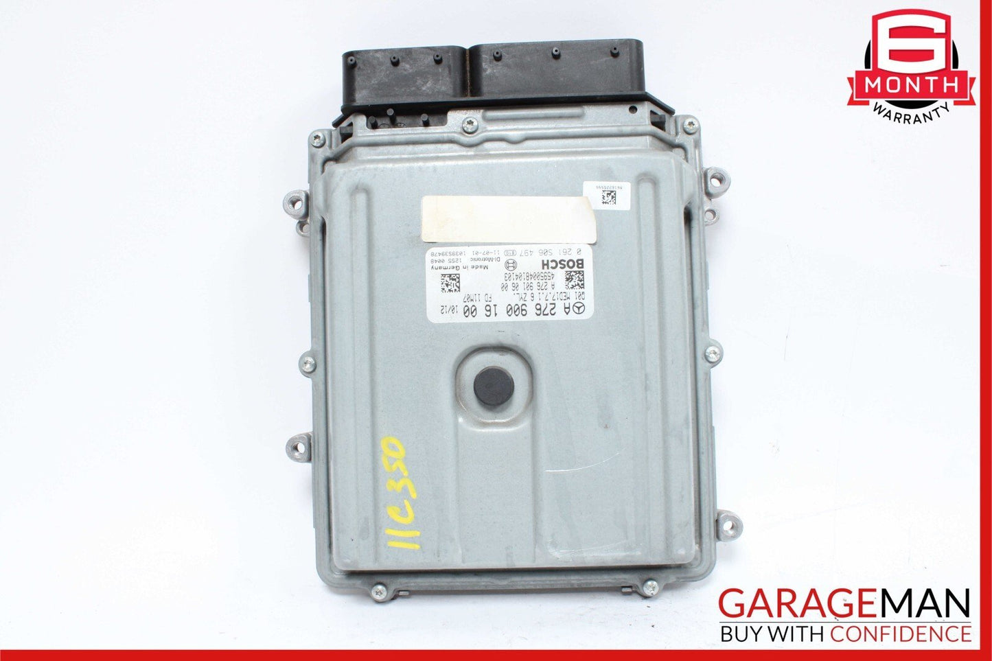 12-15 Mercedes W204 C350 GLK350 E350 ECU Engine Control Module Unit OEM