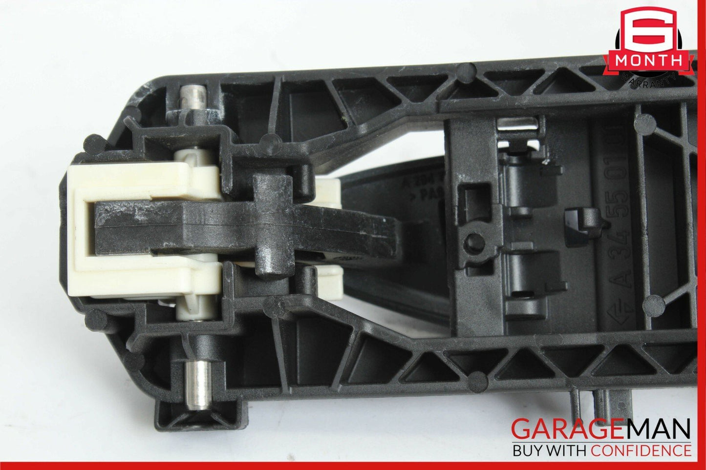 08-14 Mercedes W204 C250 C300 Rear Left Driver Side Exterior Door Handle Gray