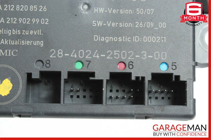 08-18 Mercedes W204 C250 C300 CLS550 Rear Left Side Door Control Module OEM