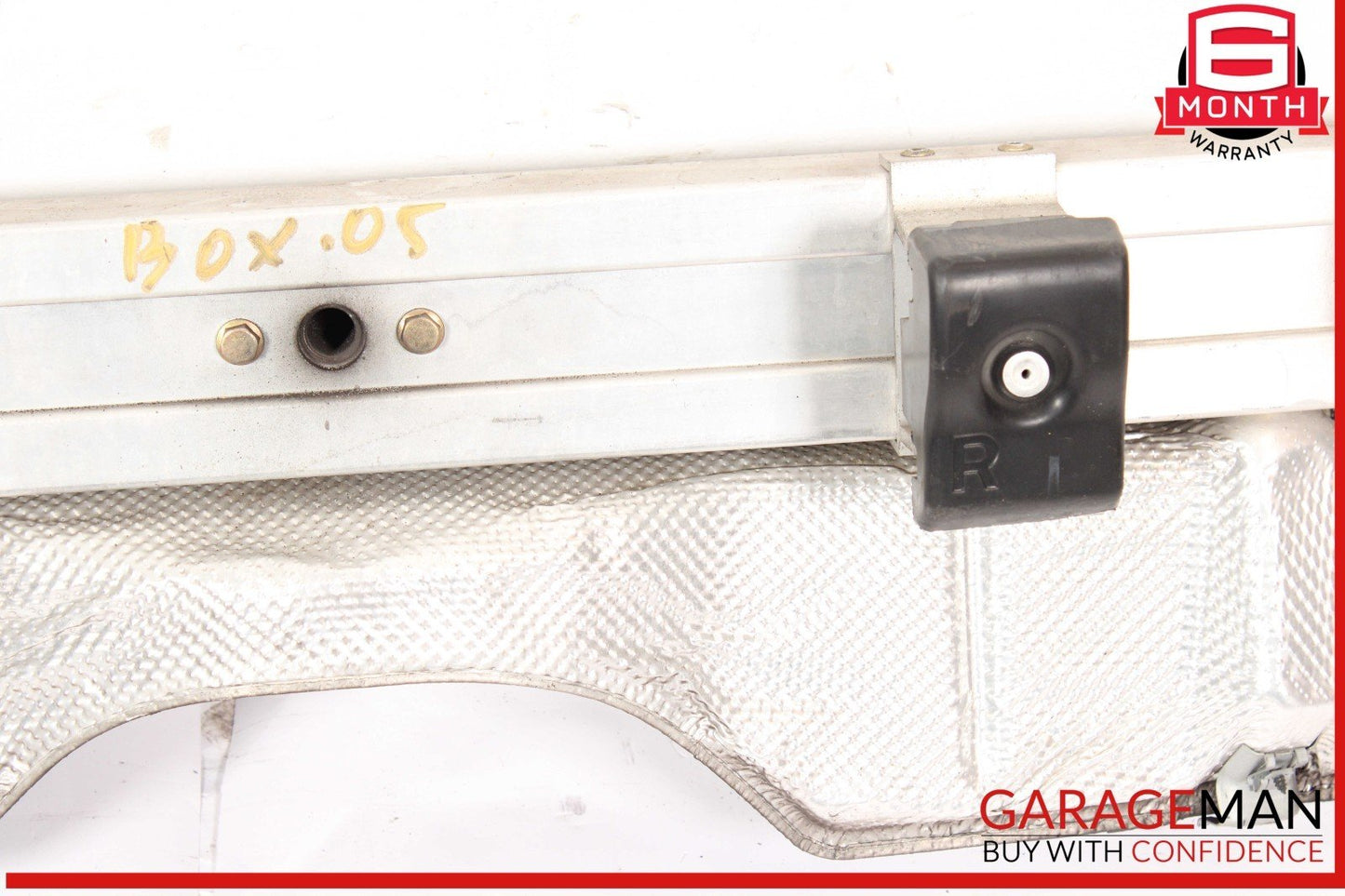 05-12 Porsche Boxster 987 Rear Bumper Reinforcement Impact Bar w/ Shield OEM
