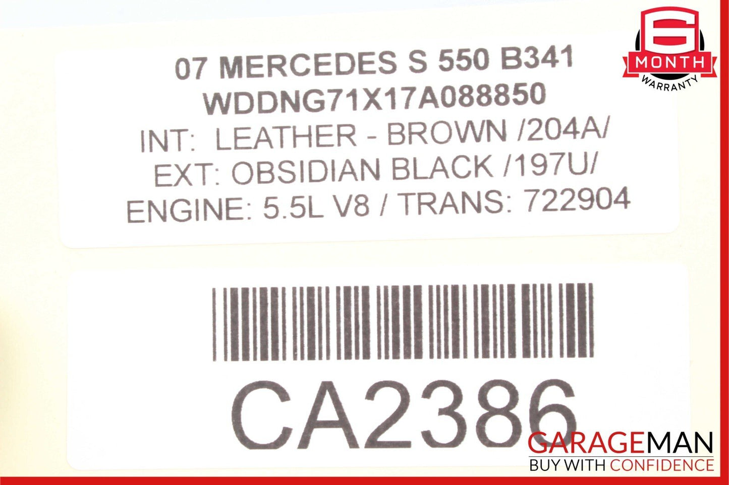 07-13 Mercedes W221 S550 Center Dash Air Vent AC A/C Clock Trim Cover Assembly
