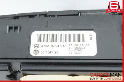 06-10 Mercedes W251 R320 R500 Center Dashboard Hazard ESP Control Switch OEM