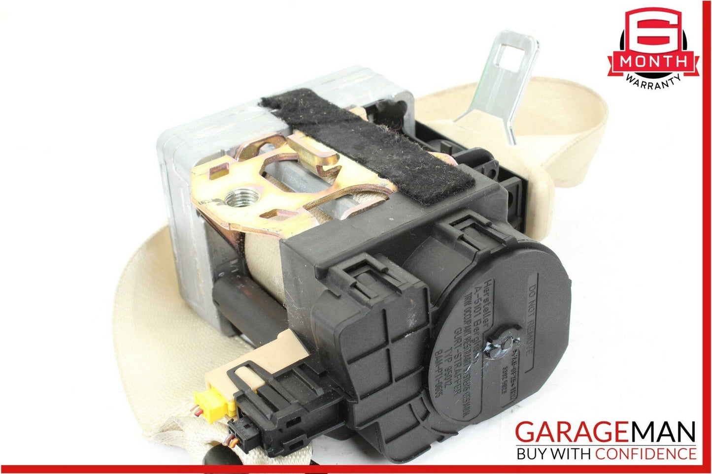 02-06 Mercedes W215 CL500 Front Right Seat Belt Seatbelt Retractor Pebble