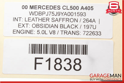 00-06 Mercedes W215 CL500 Motorola Voice Communication Command Module Control