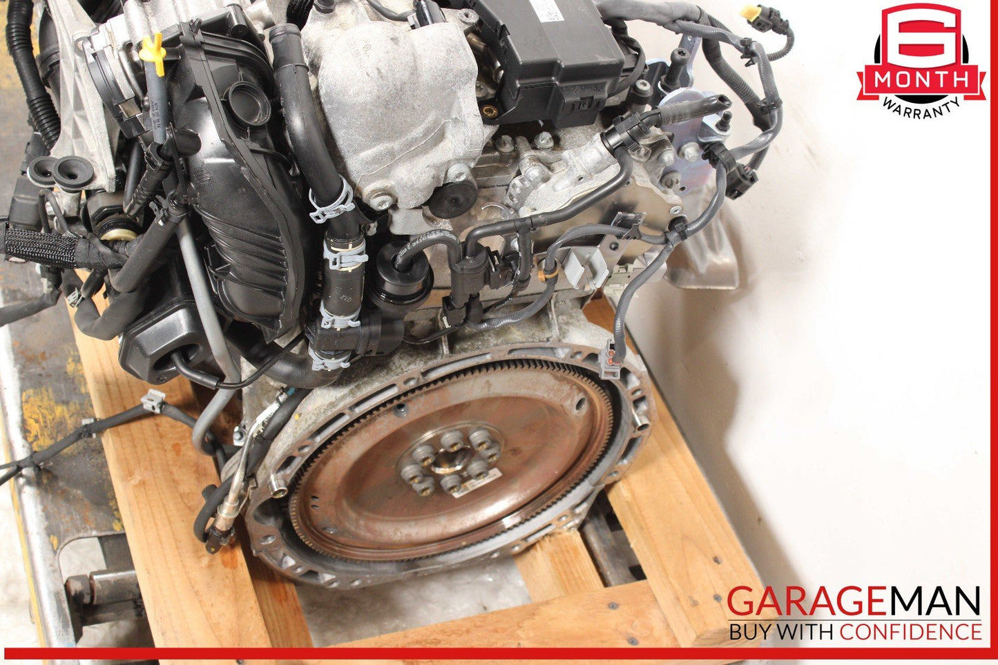 15-20 Mercedes W205 C300 4Matic Engine Motor Block Assembly OEM 79k