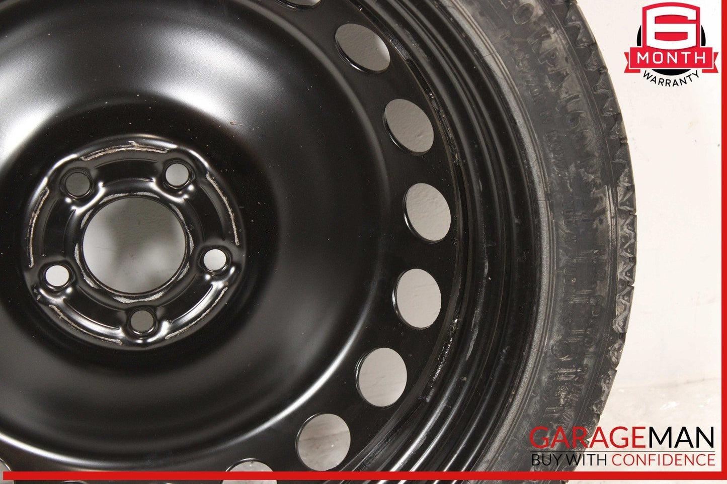 09-16 Audi S4 A4 B8 Spare Tire Wheel Rim  T125/70R19 OEM