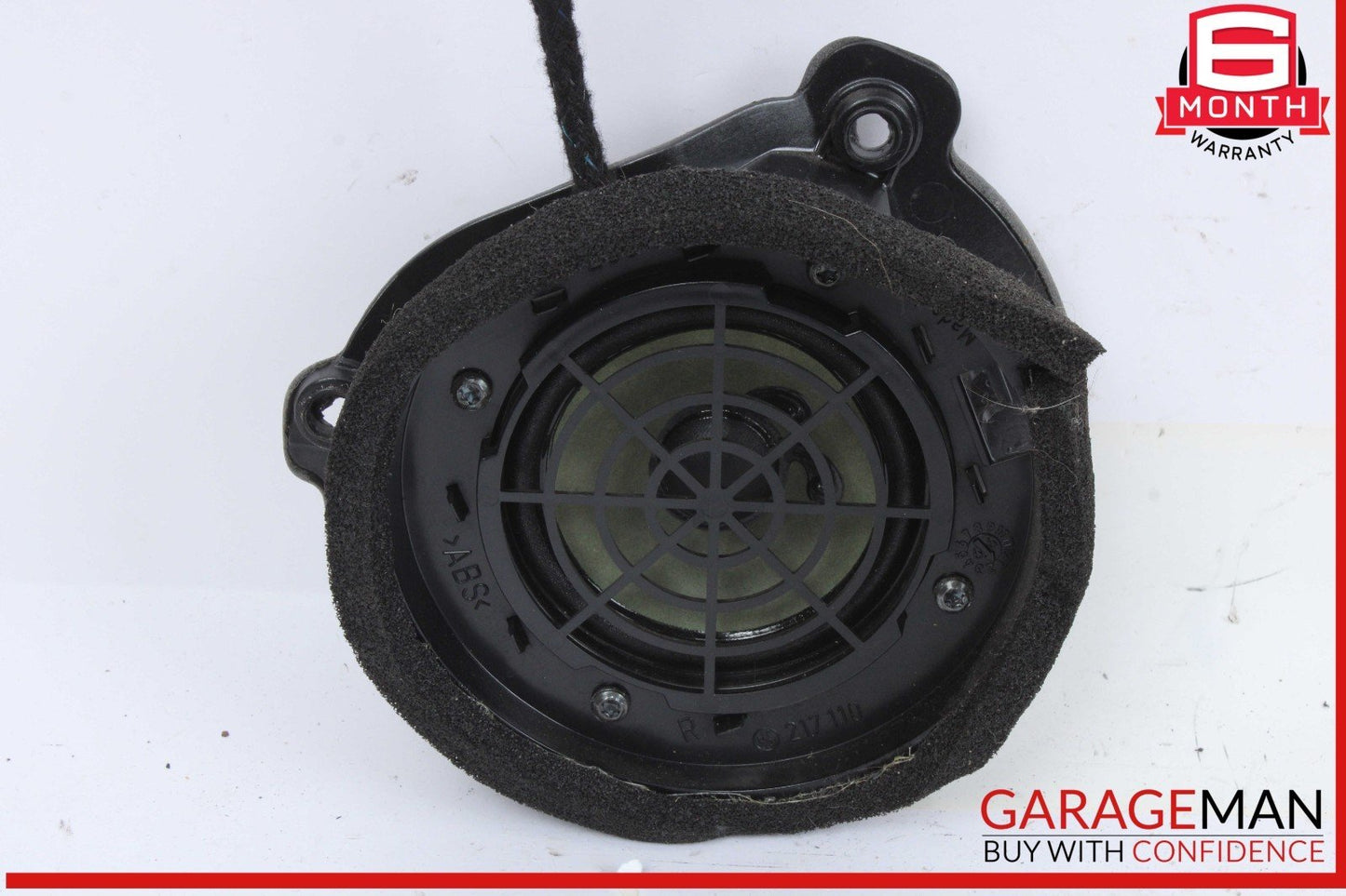 96-03 Mercedes W210 E320 Rear Right & Left Side Door Sound Speakers Set OEM