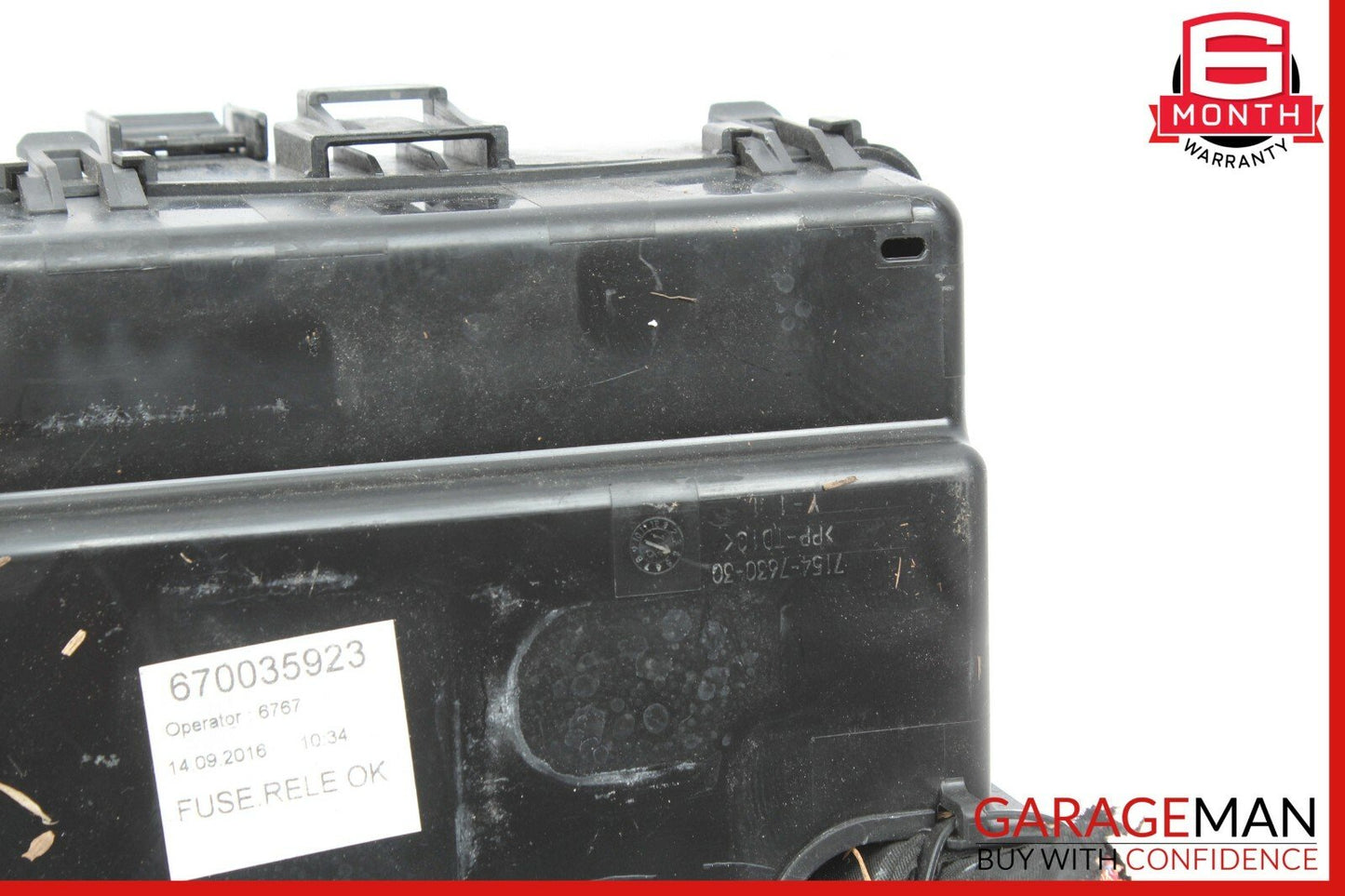 14-17 Maserati Ghibli Engine Fuse Box Junction Relay Box 670035923 OEM