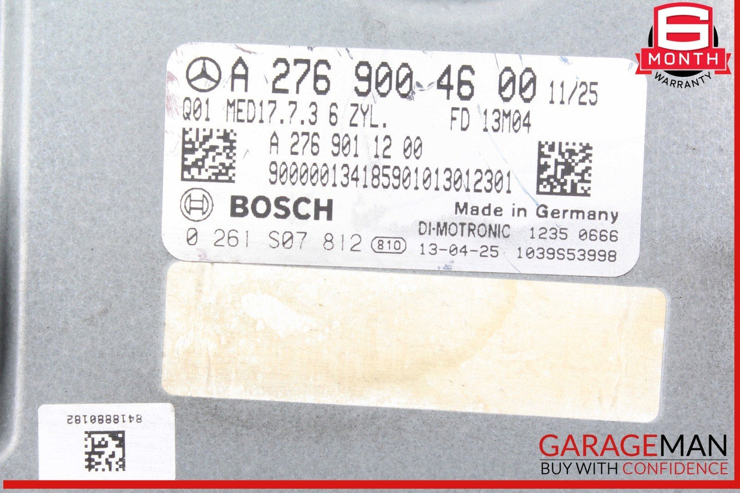 12-16 Mercedes W212 E350 C350 GLK350 ECU Engine Control Module Unit OEM