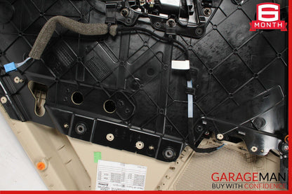 10-15 Mercedes X204 GLK350 Rear Right Passenger Side Interior Door Panel Beige