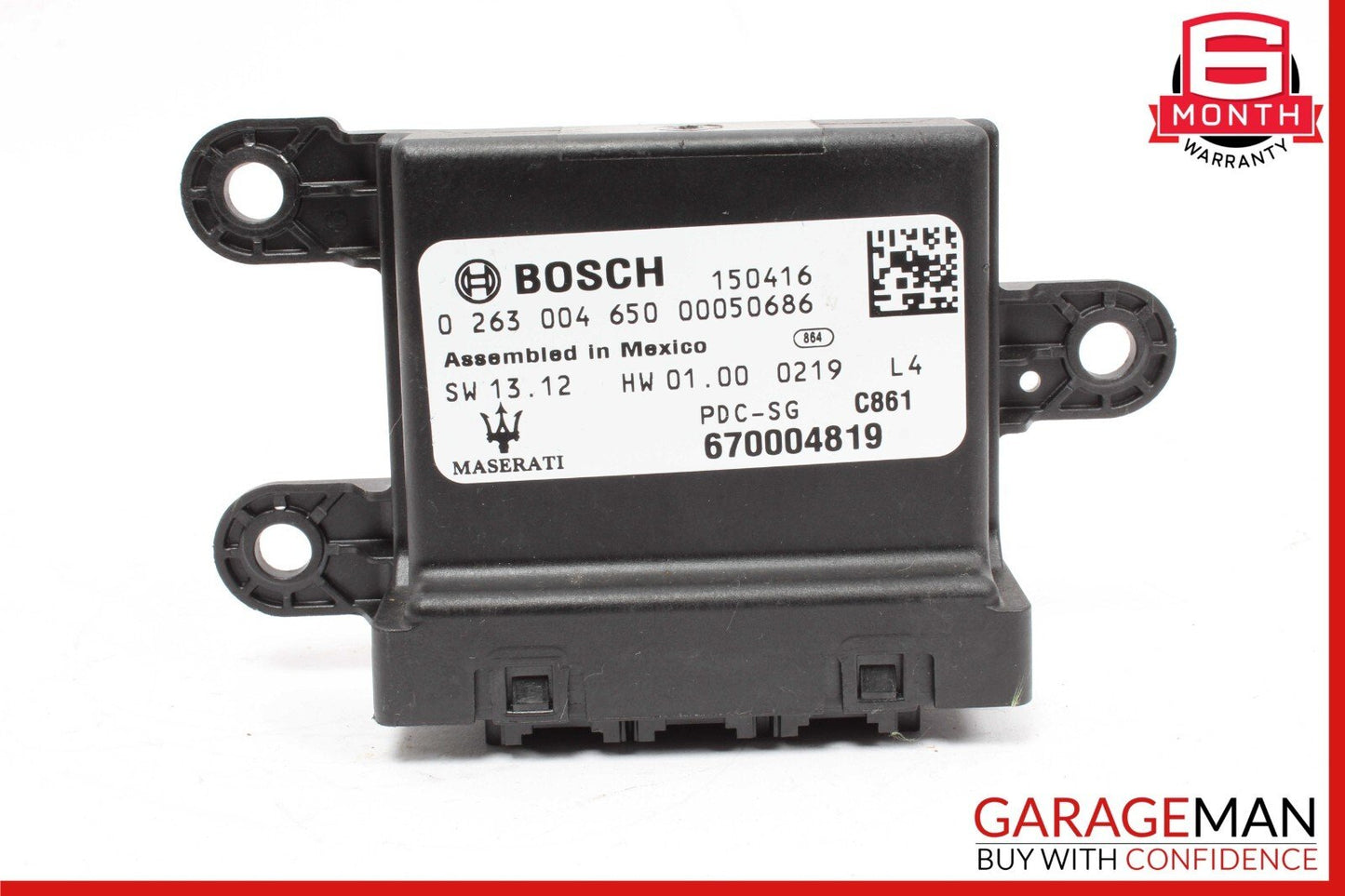 13-16 Maserati Quattroporte Park Parking Assist Sensor PDC Control Module Unit