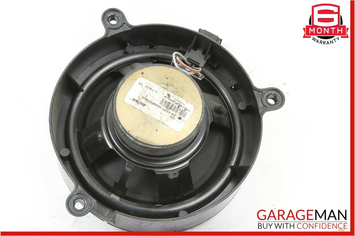 03-09 Mercedes W209 CLK320 Rear Left & Right Side Door Sound Speaker Set of 2