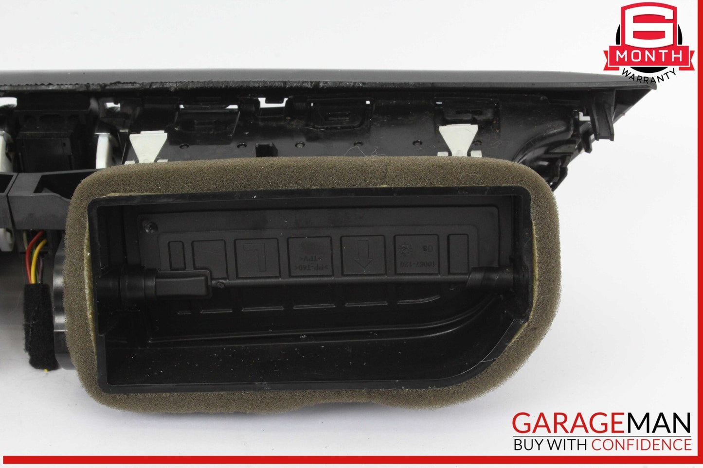 17-22 Alfa Romeo Giulia Center Air Dash AC A/C Heater Vent Black 1561382370 OEM
