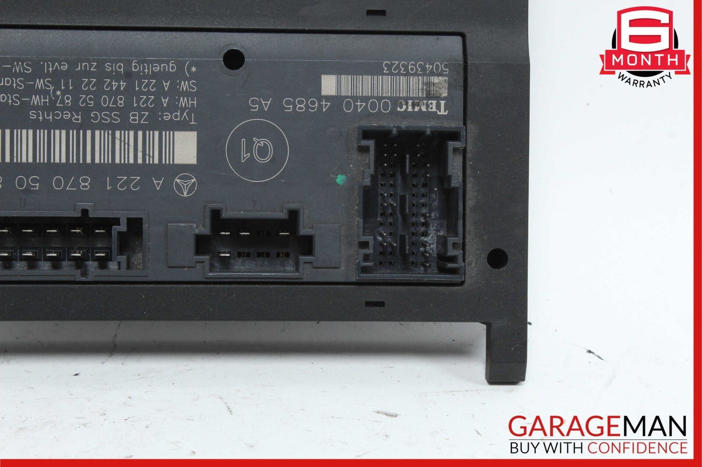 07-13 Mercedes W221 S550 4MATIC Front Right Side Under Seat Control Module OEM