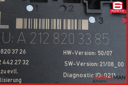 08-15 Mercedes W204 C300 C350 Front Left Side Door Control Module 2128203385 OEM