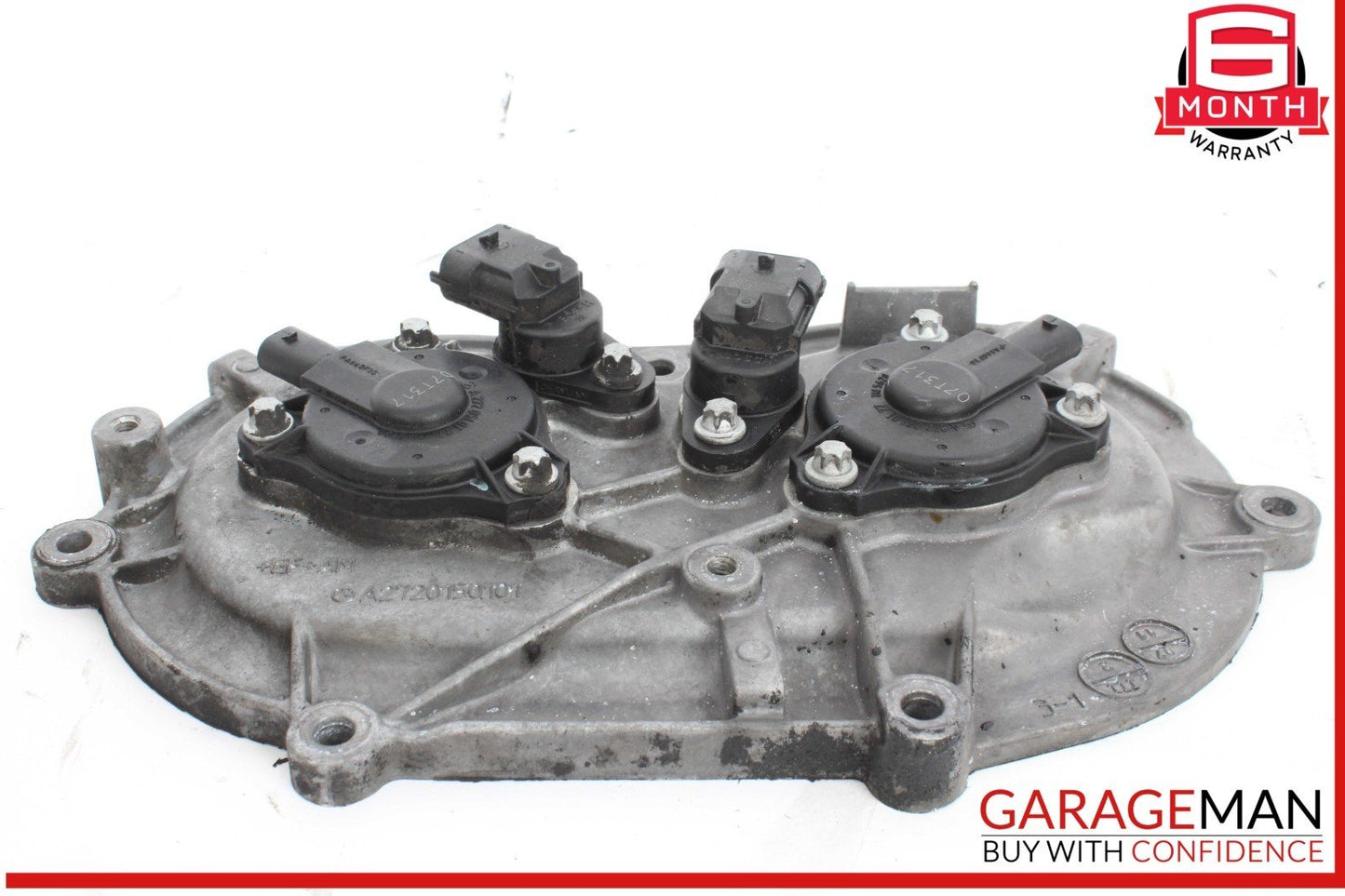 05-13 Mercedes W209 CLK350 ML350 Front Right Engine Timing Chain Cover Plate OEM
