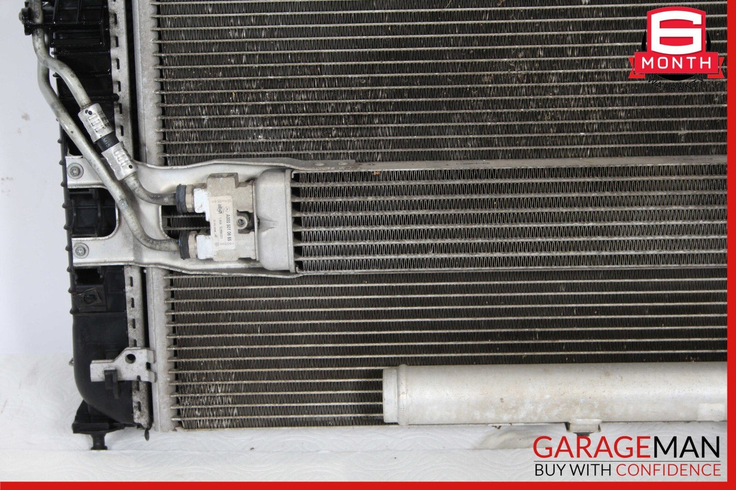 06-13 Mercedes GL450 ML320 Engine Cooling Radiator AC A/C Air Condenser Assy