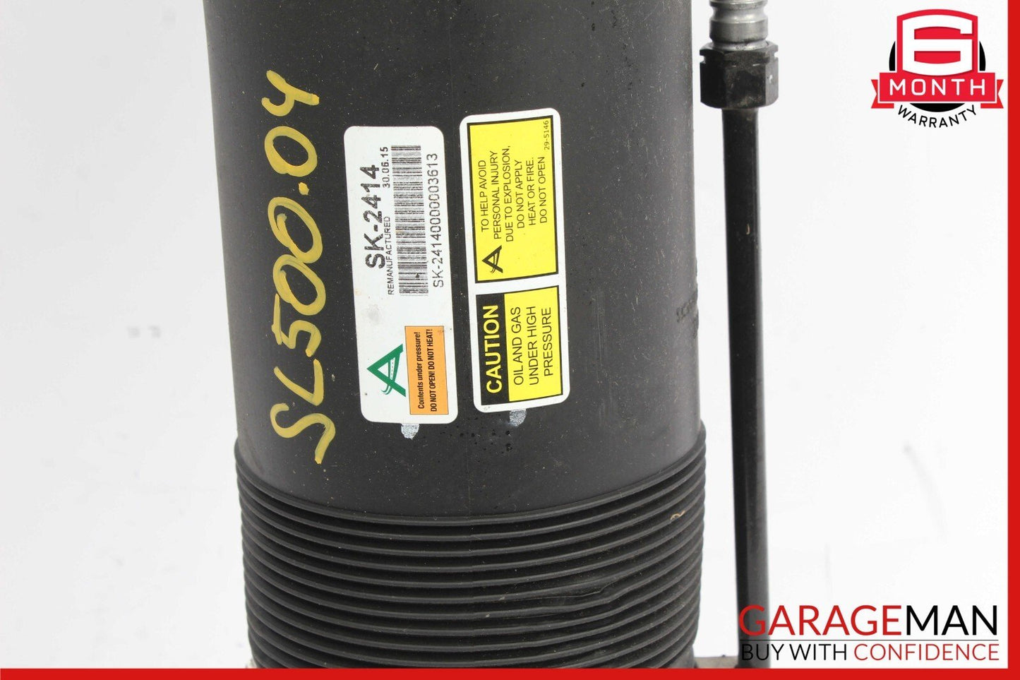 03-06 Mercedes R230 SL500 SL600 Arnott Rear Right Hydraulic Shock Strut Absorber