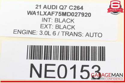 17-24 Audi Q7 First Aid Kit 4M0093108 OEM