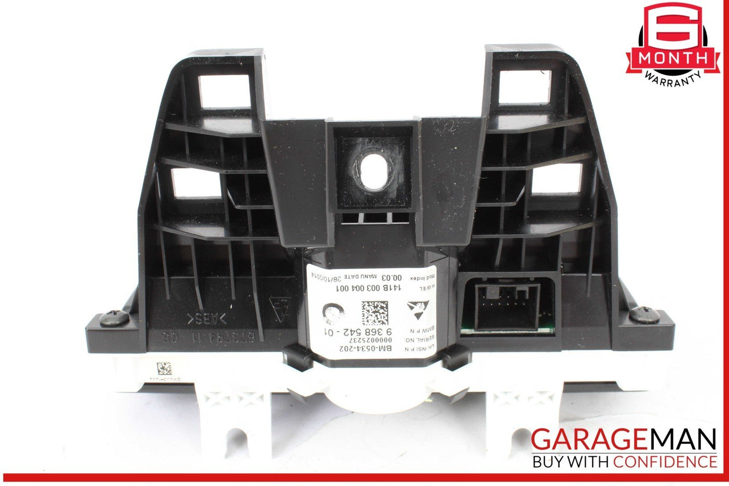 14-17 BMW i3 I01 Speedometer Instrument Cluster 9368542 OEM