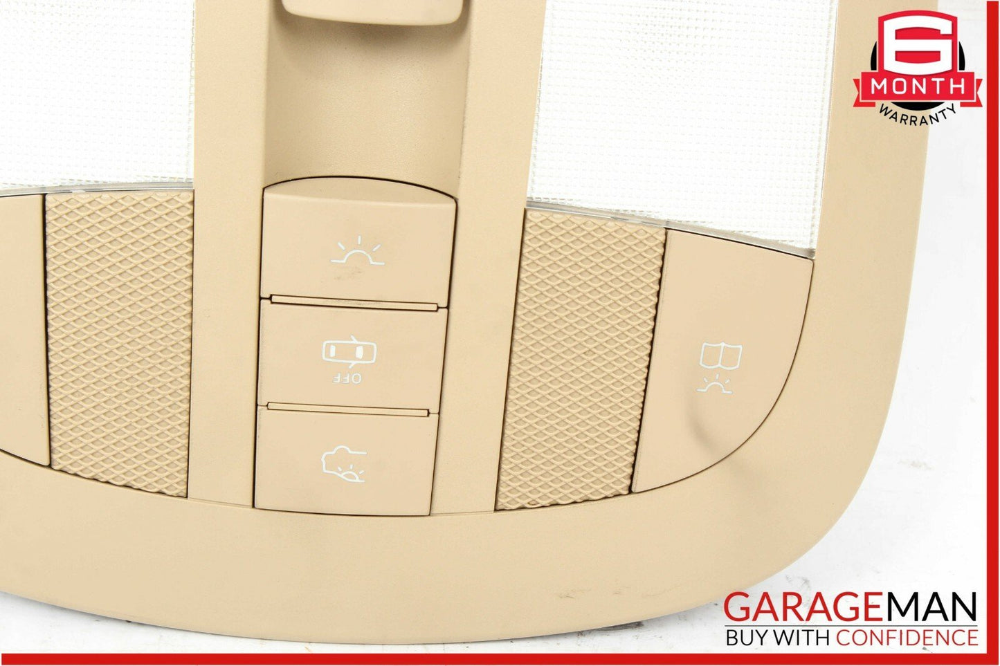 06-13 Mercedes GL450 ML550 GL550 Front Overhead Dome Light Lamp Brown